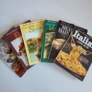 Better Homes and Garden cook books
